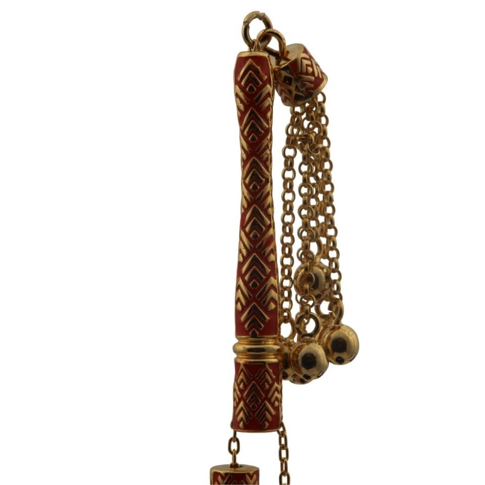 14 Ayar Kapsül Kesim Altın Tesbih