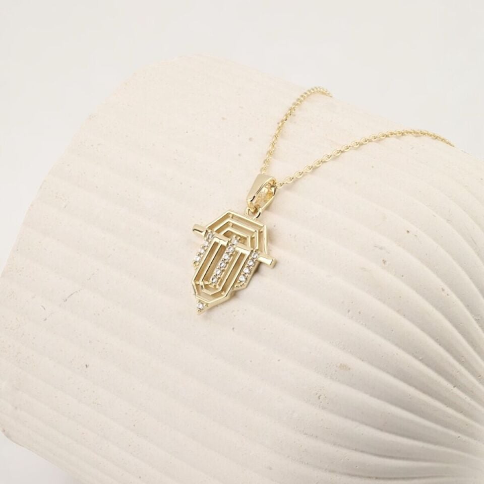 14 Ayar Altın Serenay Kolye