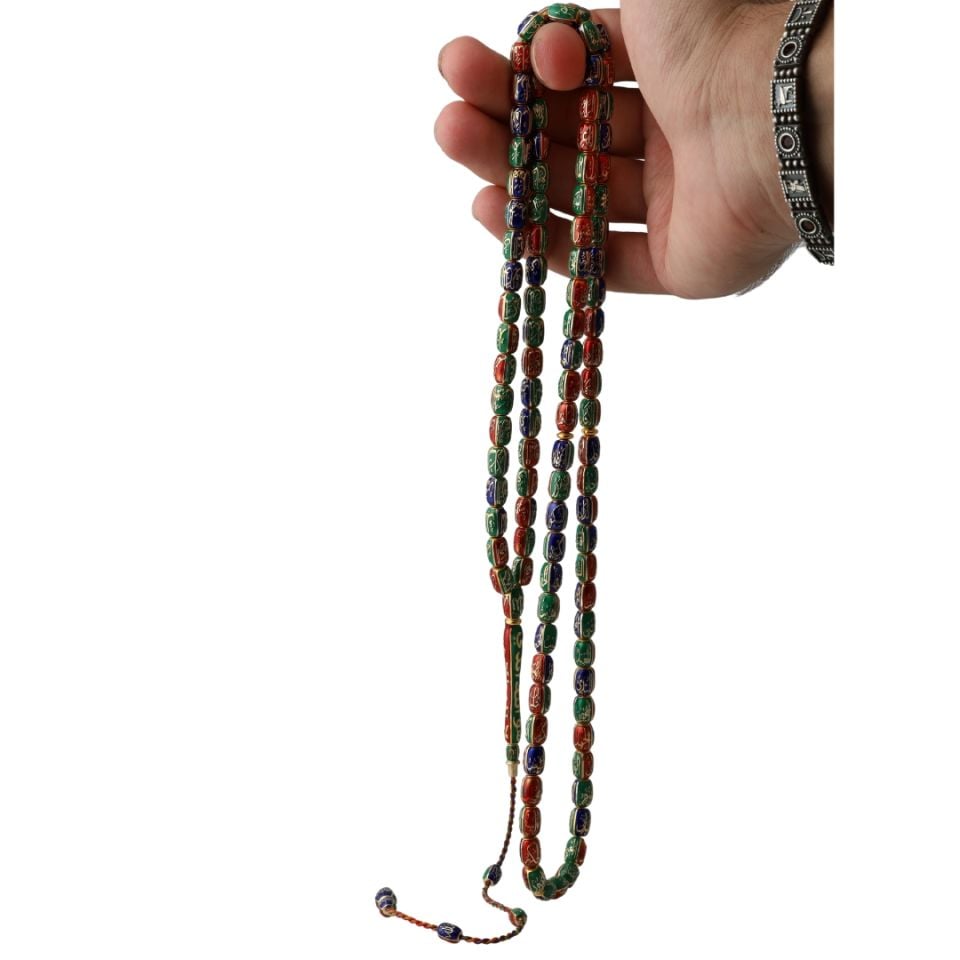 Esma-ul Husna 99'li 14 carat Gold Prayer Beads