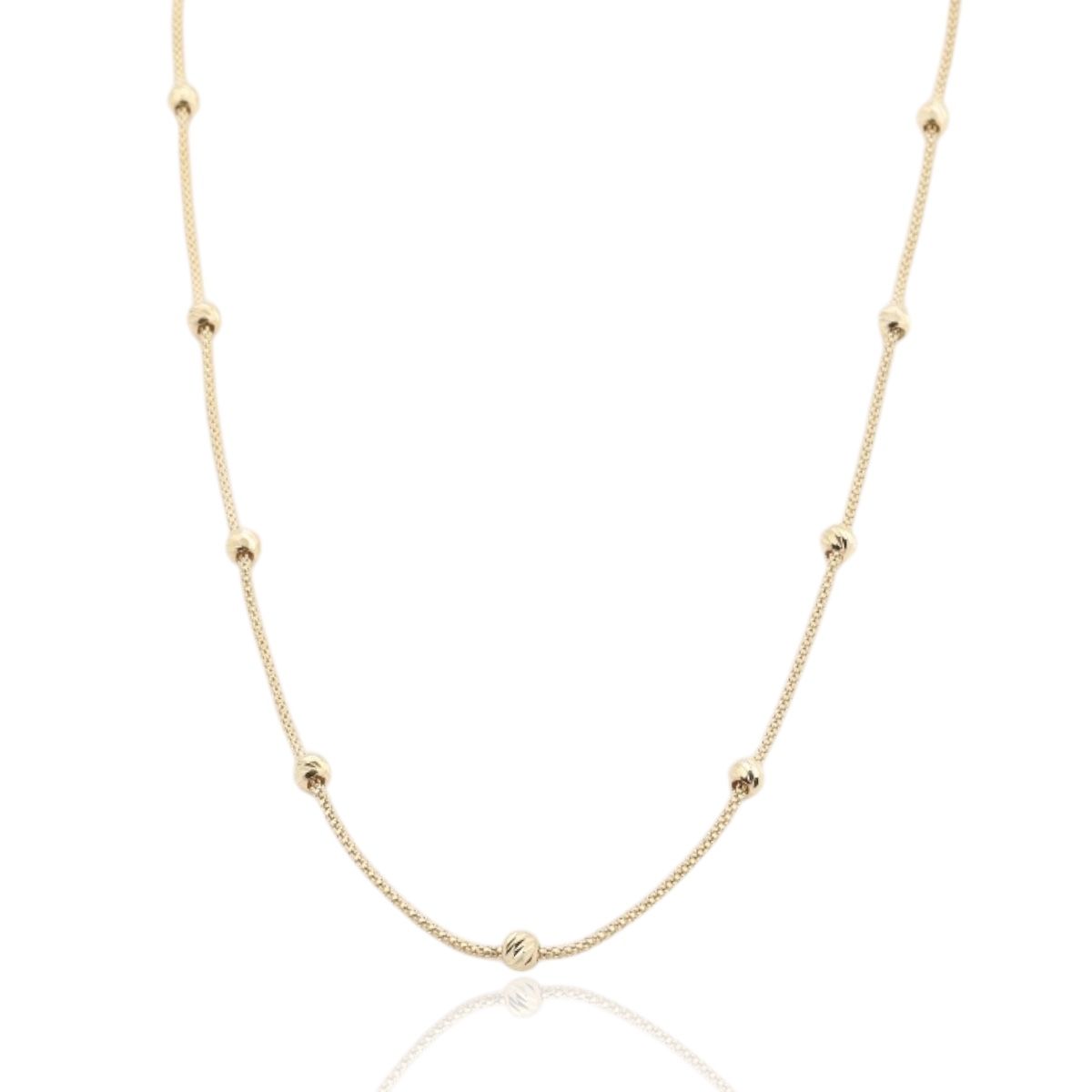 14 Ayar Altın Toplu Zincir Kolye