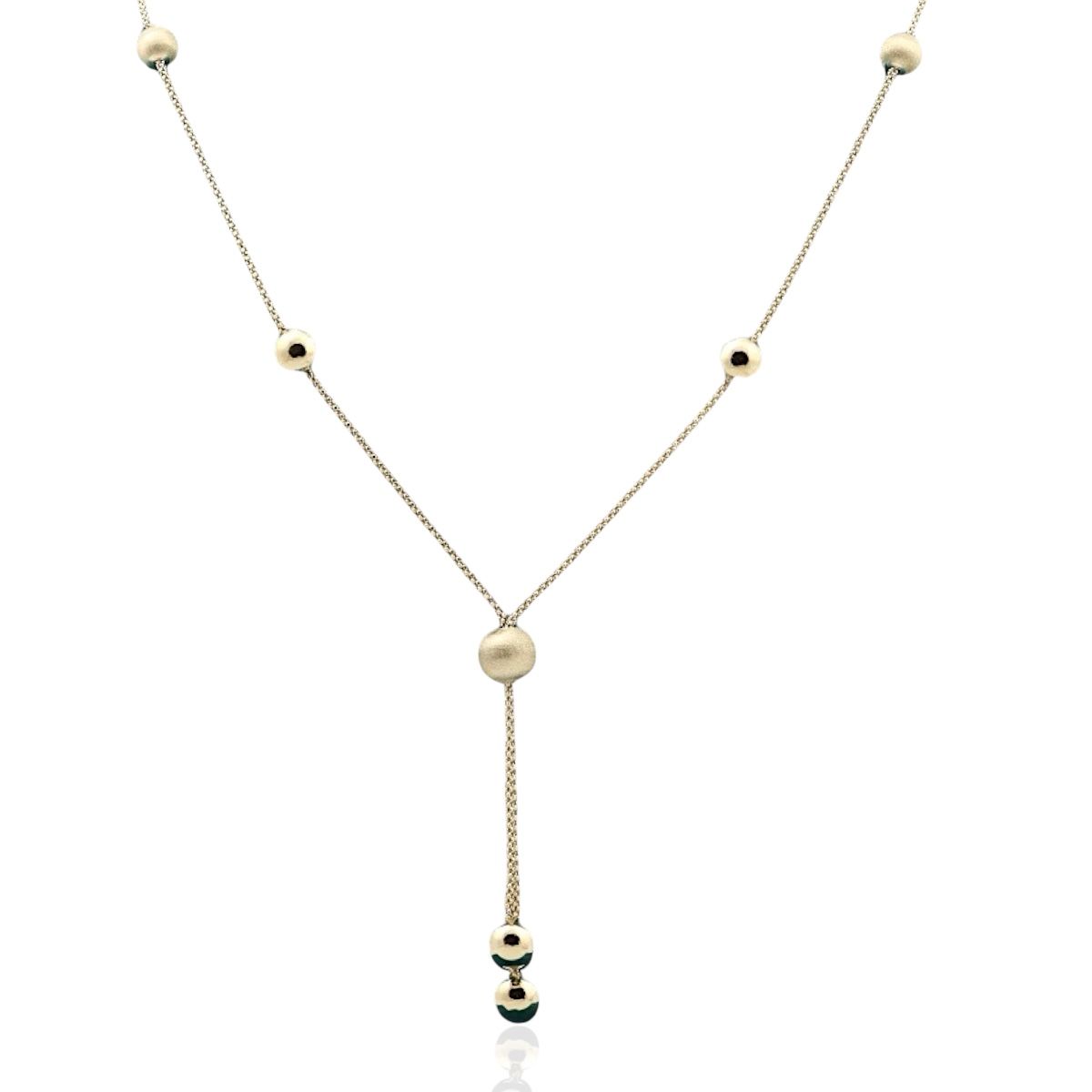 14 Ayar Altın Top Kolye