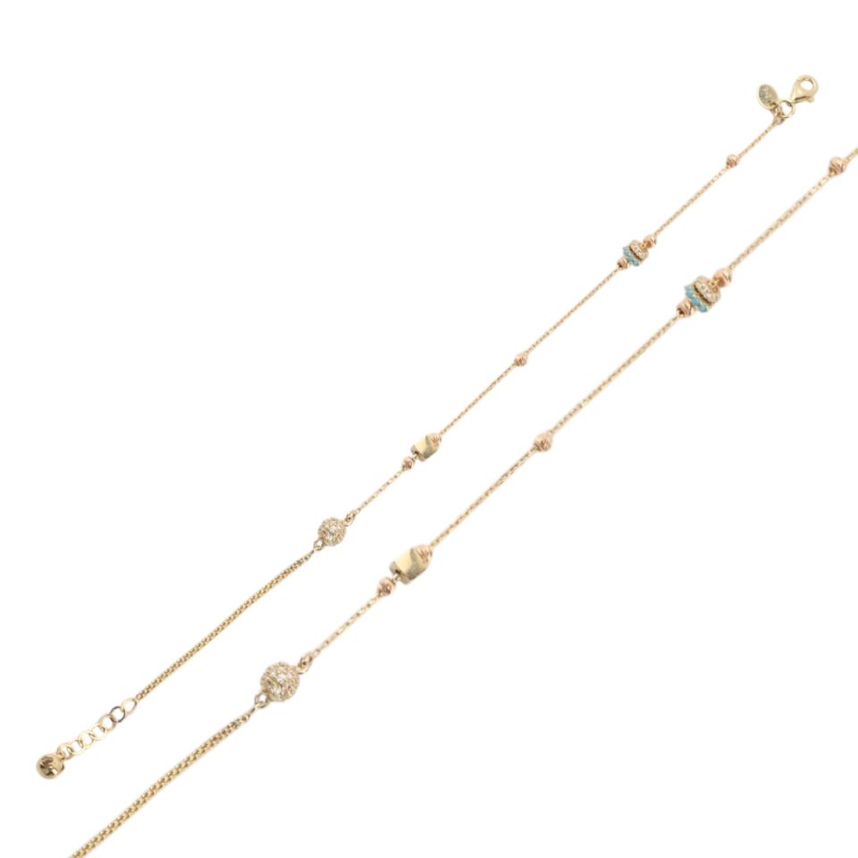 14 Carat Gold Dorika Bracelet