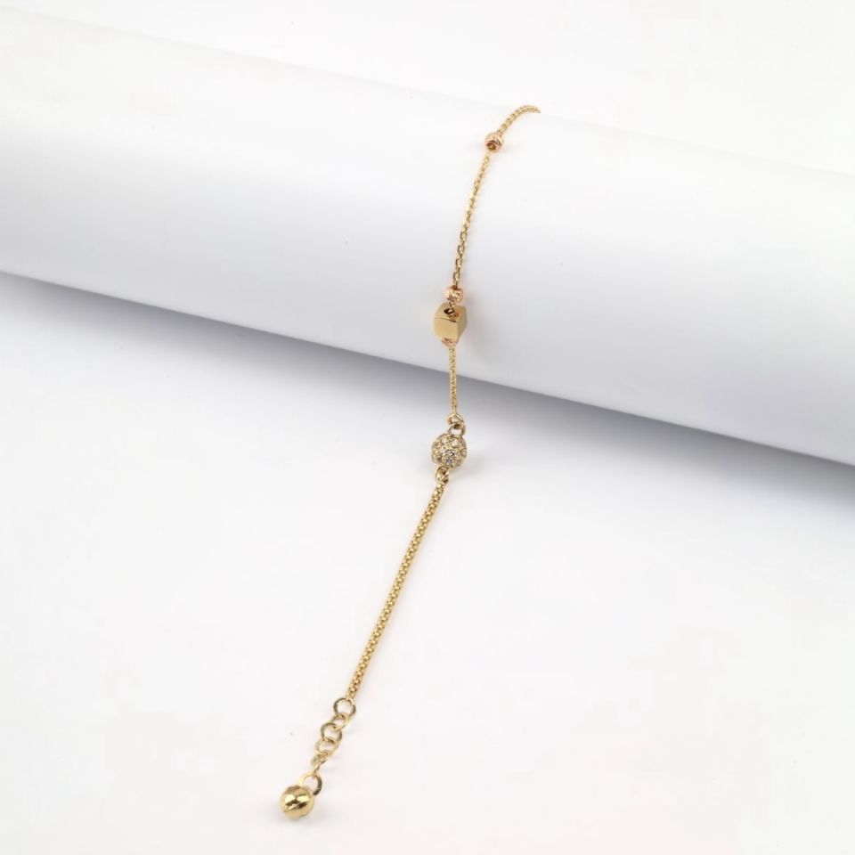 14 Carat Gold Dorika Bracelet