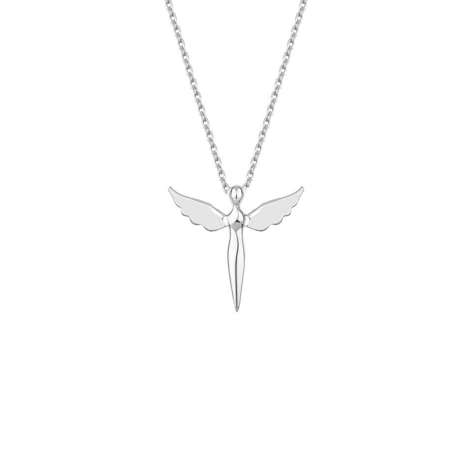 14K Gold Michael Angel Necklace
