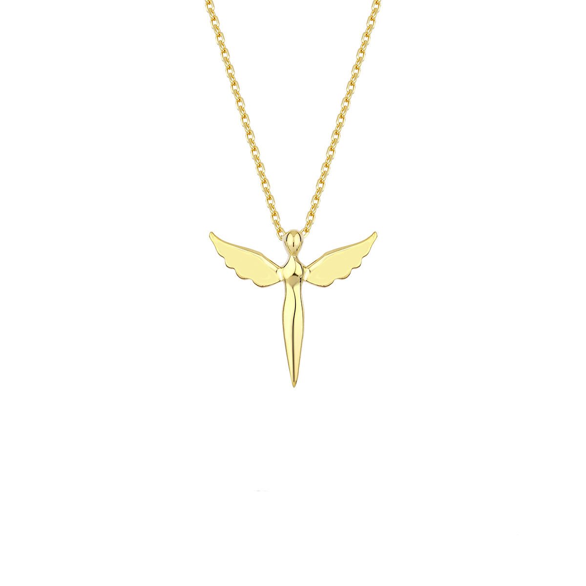 [wingbling] 14K Gold☆Marlle Necklace wingbling] 14K Gold☆Marlle Necklace 14K Gold Michael Angel