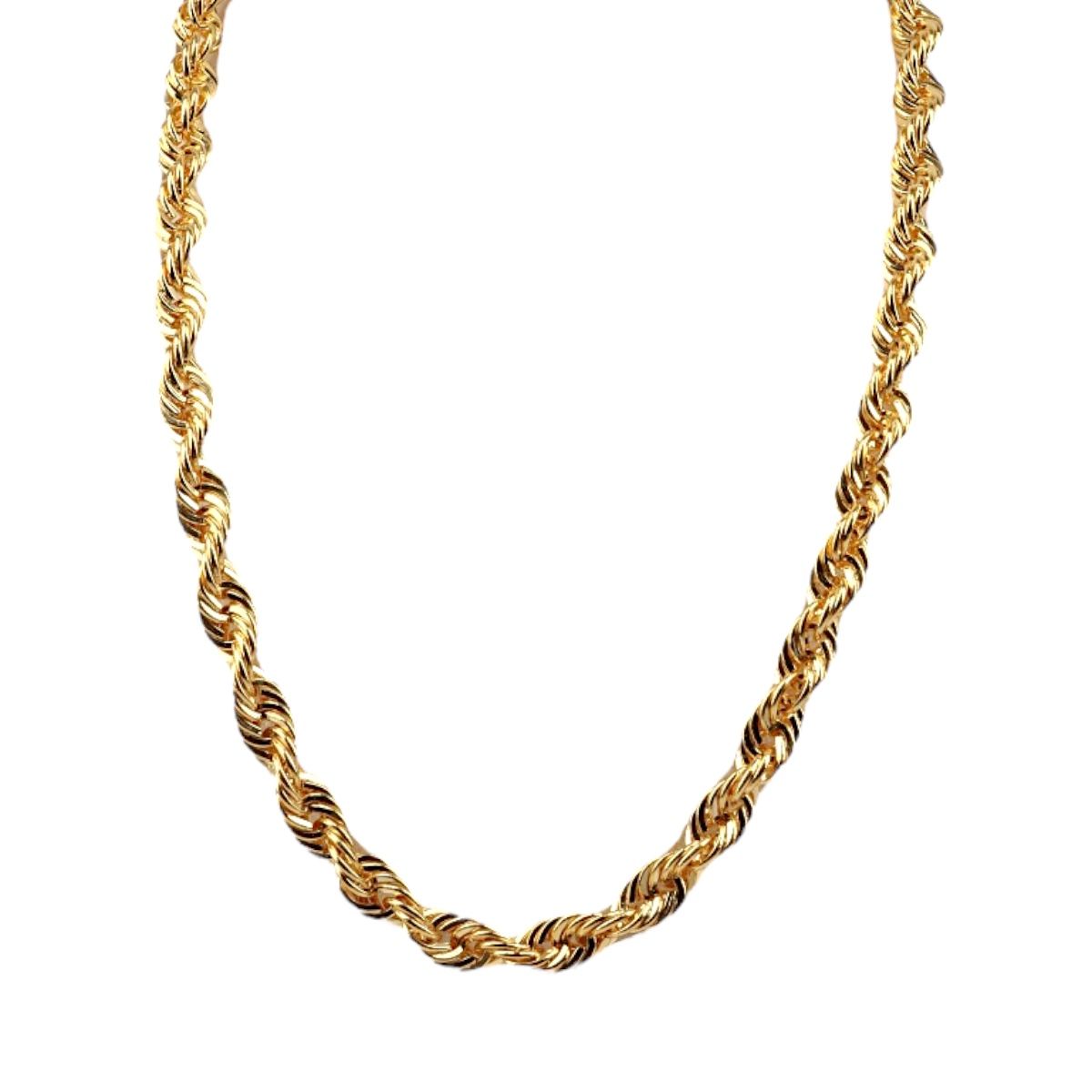 14K Gold Twist Chain Necklace
